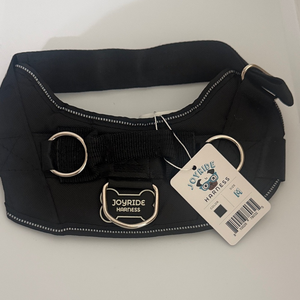 Joyride Black Dog Harness - Medium